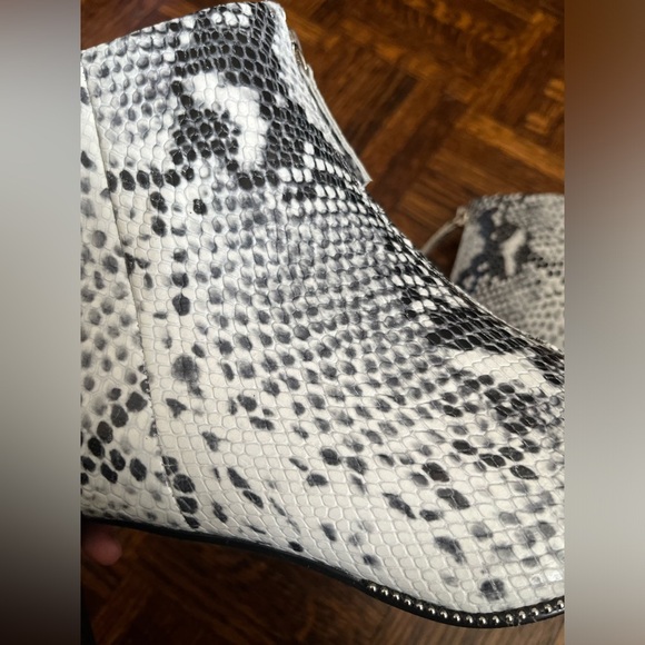 SOL SANA Leather Felix Snake Boots - Picture 6 of 15